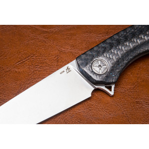 Складной нож М398 №10 3D карбон черный