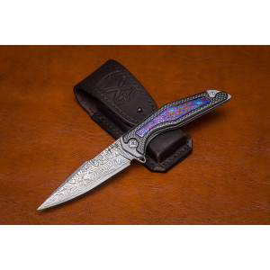 Складной нож REX121 ламинат №55