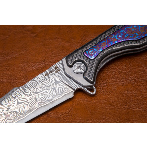 Складной нож REX121 ламинат №55