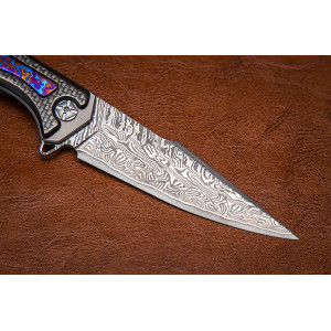 Складной нож REX121 ламинат №55