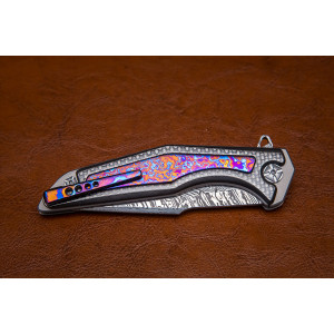 Складной нож REX121 ламинат №55