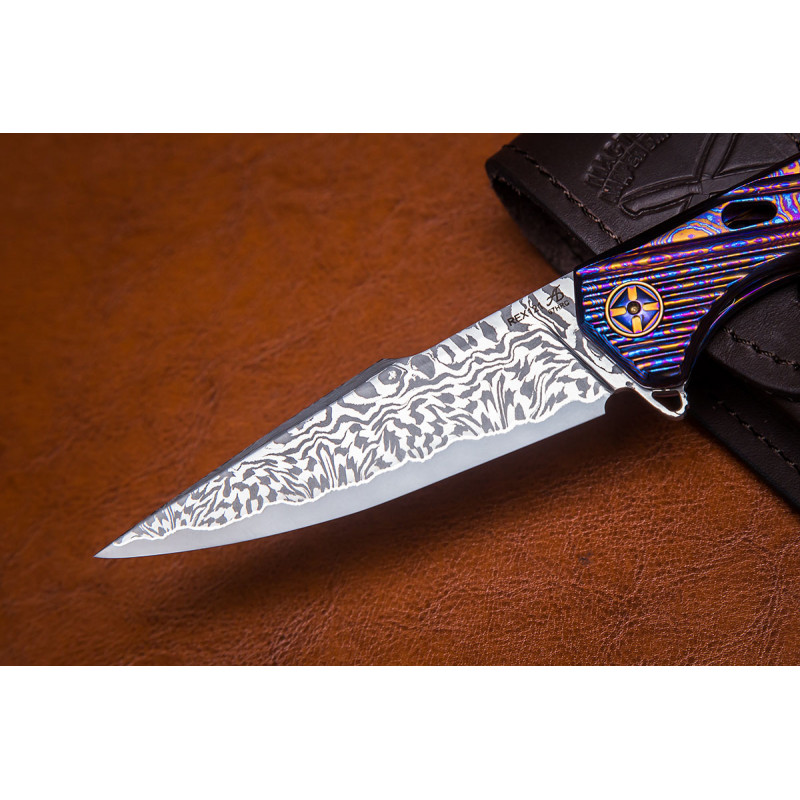 Складной нож №9 REX121 ламинат