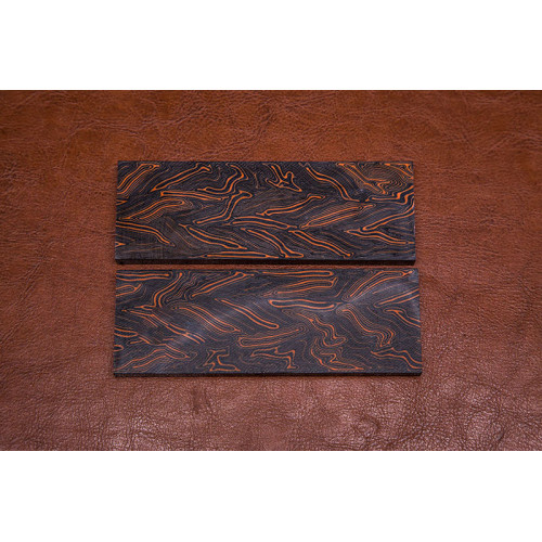 Микарта З-черно-оранжевая