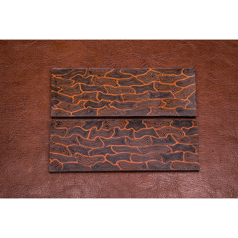 Микарта Ч-черно-оранжевая