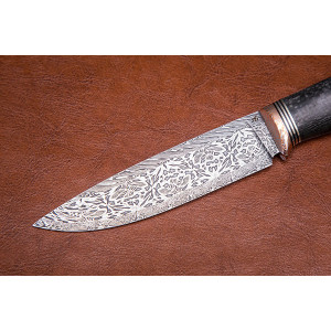 Нож №1 мозаичный дамаск