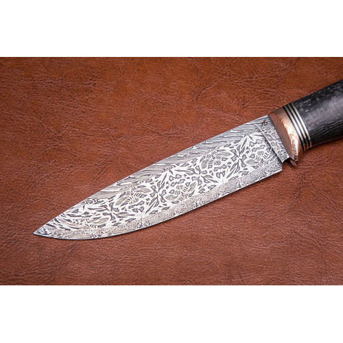 Нож №1 мозаичный дамаск