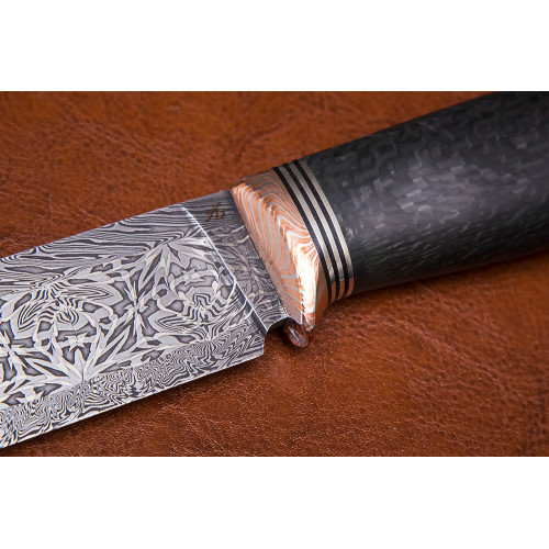 Нож №1 мозаичный дамаск