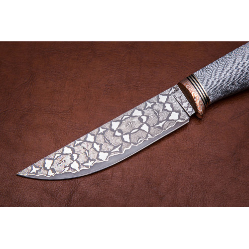 Подарочный нож из стали Vanadis-8 №5 ламинат