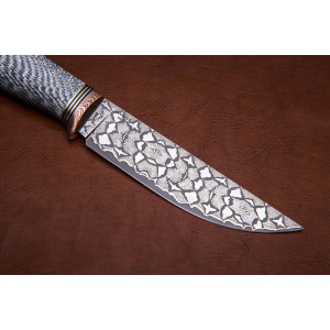 Подарочный нож из стали Vanadis-8 №5 ламинат