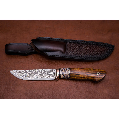 Подарочный нож из стали М398 №7 ламинат