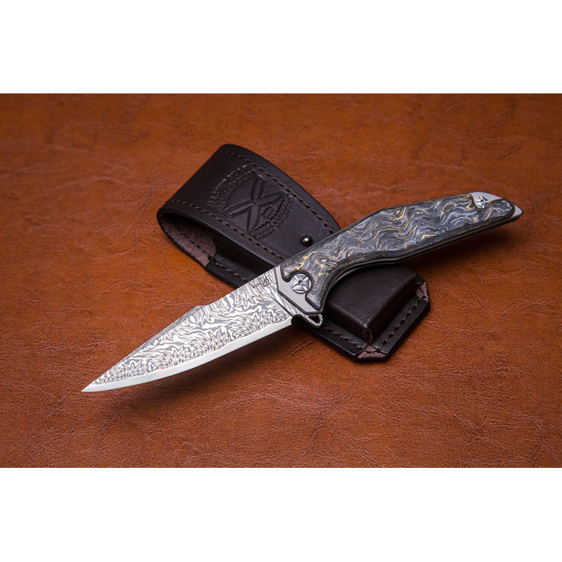 Складной нож ламинат S125V №12