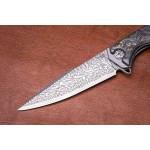 Складной нож ламинат S125V №12