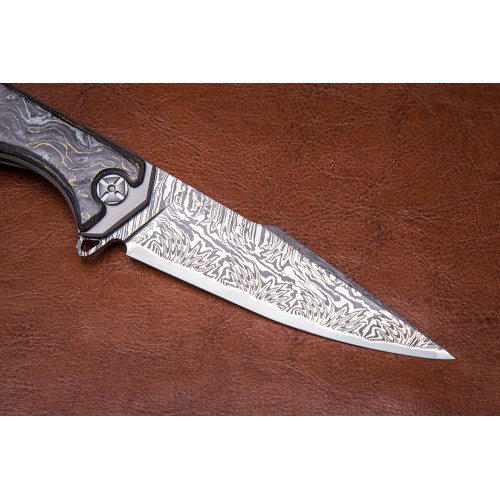 Складной нож ламинат S125V №12