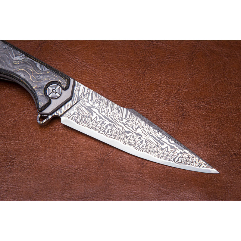 Складной нож ламинат S125V №12