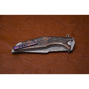 Складной нож М398 ламинат №55