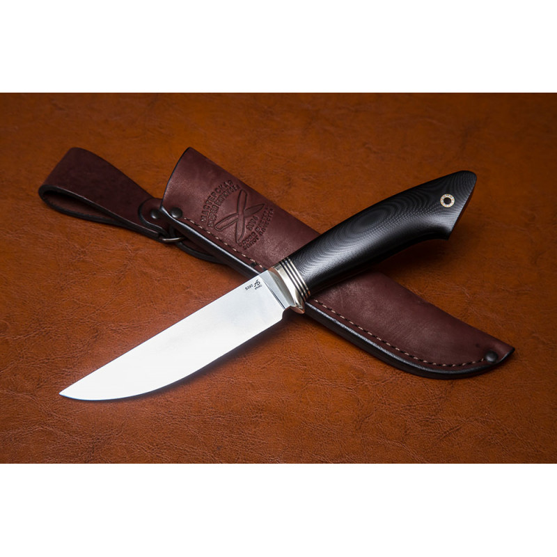 Нож S390 №1 G-10  чёрный