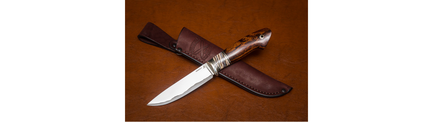 АКЦИЯ!!! СКИДКА -10% на Охотничьи ножи из ламинированной стали Vanadis-8, PMD60, K390, QPM53, 15V и S390!