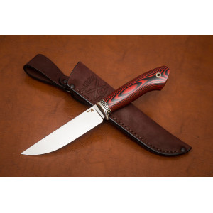 Нож M390 №1 красный