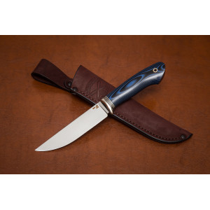 Нож M390 №1 синий