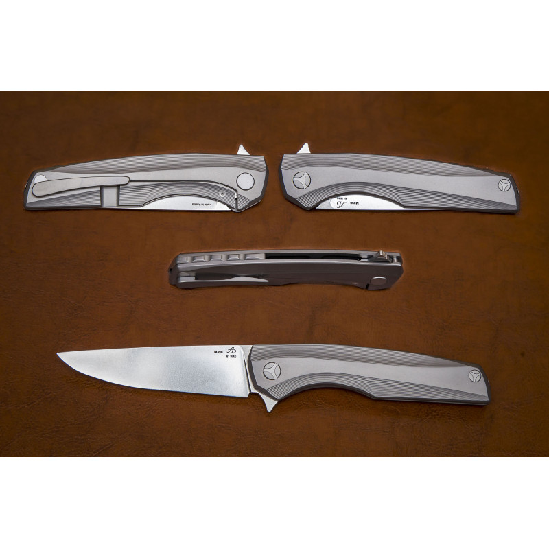 Складной нож M390 №10-1 3D